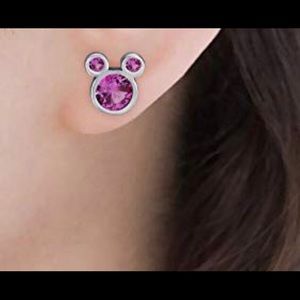 Jewelry - Mickey Mouse Sterling silver stud earrings New Jewelry - Mickey Mouse Sterling silver stud earrings New